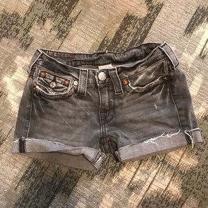 True Religion Jean Shorts